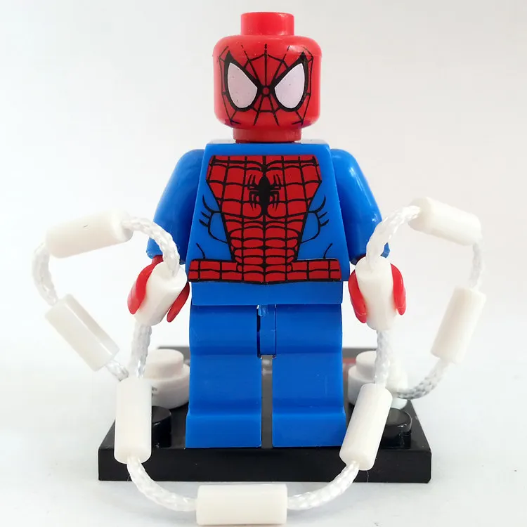 XH003 x 50pcs Одноместные оптом, 50 шт в наборе, ухода за кожей Super Hero рисунок Росомаха, Тор Локи Железный человек фильма «Дэдпул»; рубашки стрелка блоки "бетмен", строительные блоки, игрушки - Цвет: XH003 x 50pcs