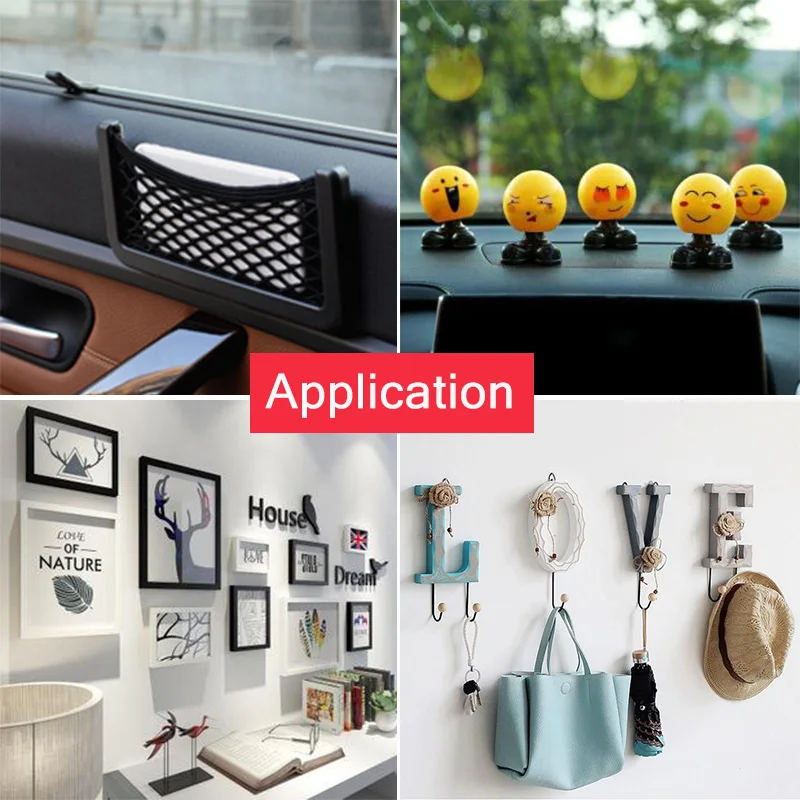 

Car-Styling 3M Nano Magic Tape Double Sided Tape Transparent Reusable Waterproof Adhesive Tape Cleanable Car Protect Sticker