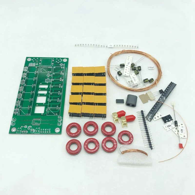 Последняя версия DIY наборы 1 8 50 МГц ATU 100Mini автоматический антенный тюнер от N7DDC