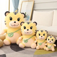 30 65cm kawaii backpack tiger stuffed plush soft doll toys animals sleeping pillow for kid baby children birthday christmas gift