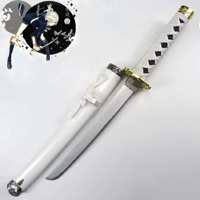 55 см деревянный нож токен Ranbu онлайн меч оружие косплей самурайский катана ниндзя