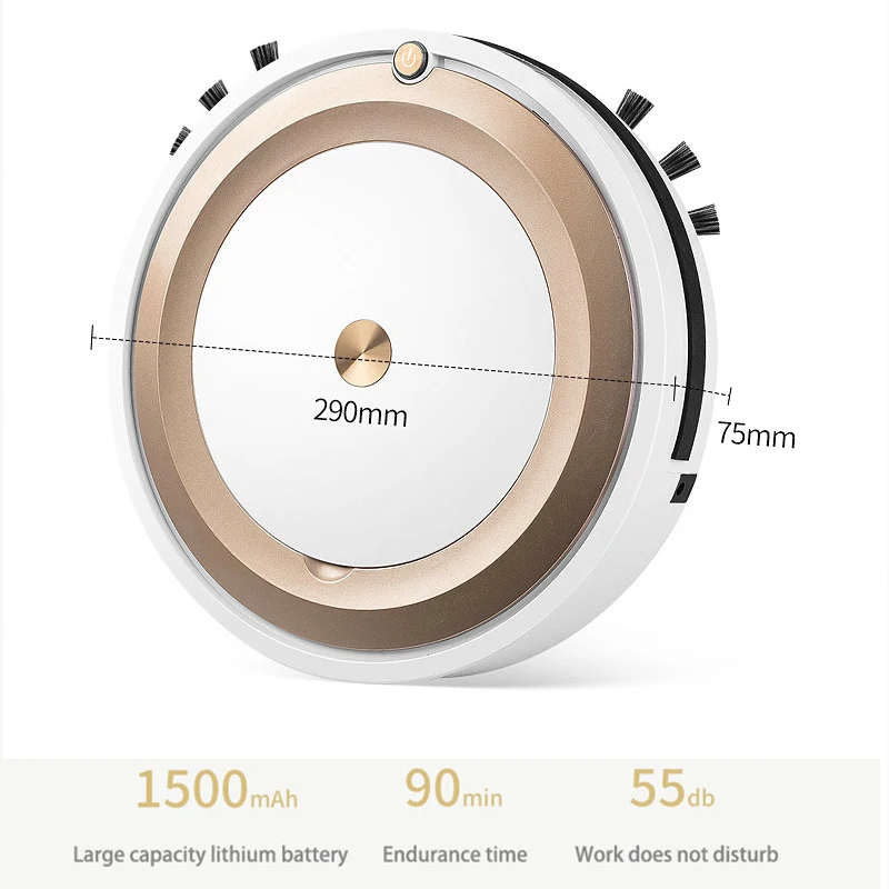 Автоматический робот пылесос с помощью приложения дистанционного Управление