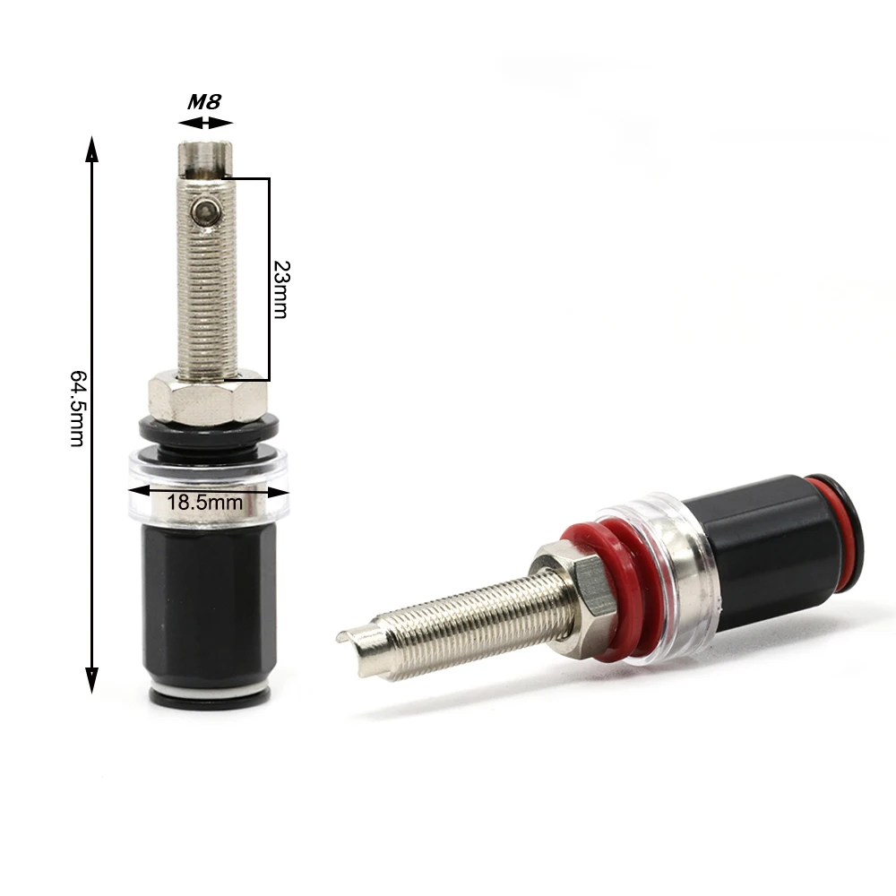 4 шт. наконечник с родиевым покрытием клемма динамика аудиоразъем типа банан|speaker