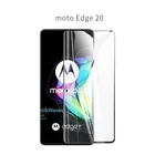 Закаленное стекло 9H для Motorola Moto edge 20 Edge20 Lite, Защита экрана для Moto Edge 20 Pro Lite, черная граница, стекло с полным покрытием