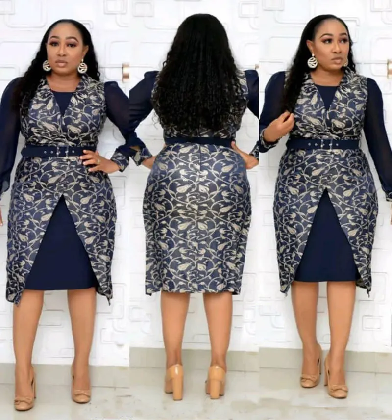 Женское платье с цветочным принтом в африканском стиле размеры до 5Xl|Африканская