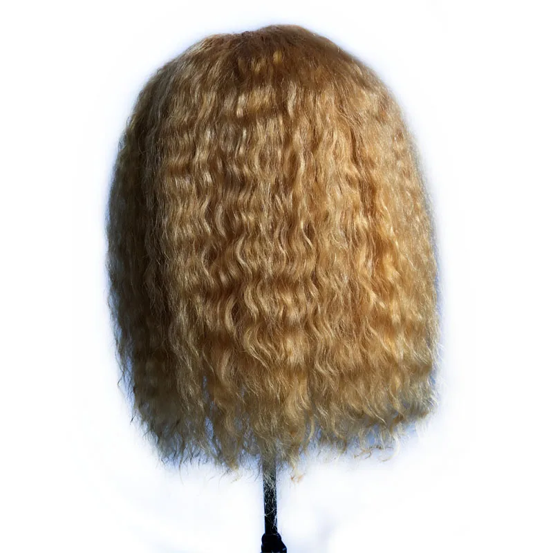 Парики из натуральных волос на кружевной основе 613 цвет волны воды парик для