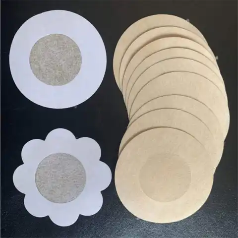 50pcs Women's Invisible Breast Lift Tape Overlays on Bra Nipple Stickers Chest Stickers Adhesivo Bra Nipple Covers Accessories