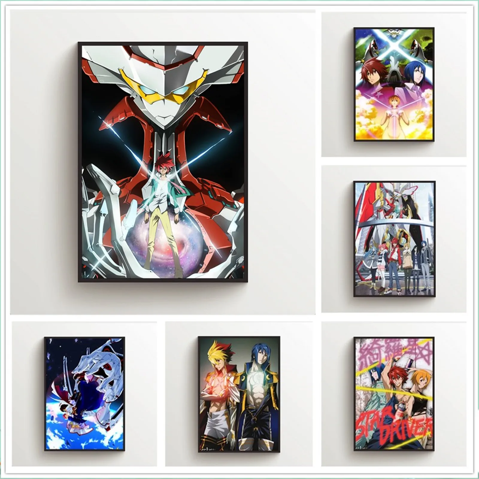 

Star Driver Kagayaki no Takuto Polypropylene Poster Picture Bar Shop Door Wall Decor