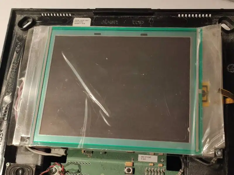 

screen fitted for this panel touch screen glass For 6136/100 C-102-500