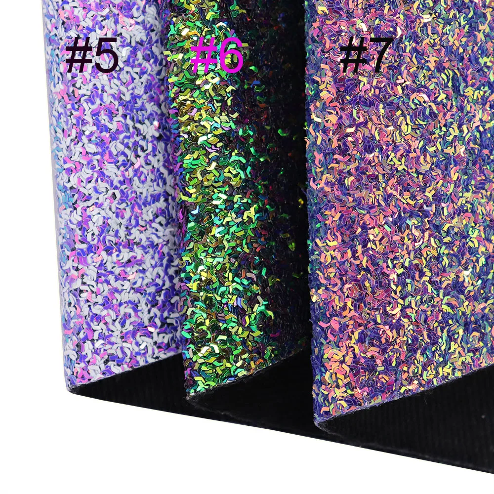 30x134 см рулон наконечника стрелы блестящая массивная ткань кожа для украшения