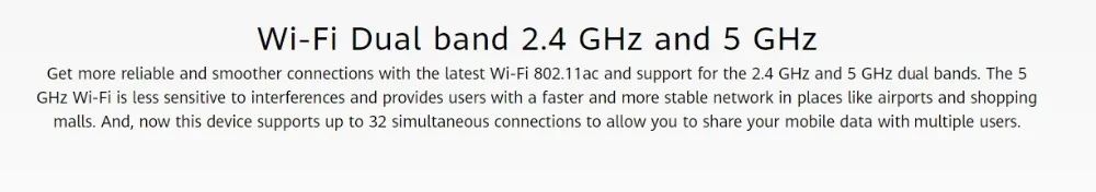 Мобильный WiFi роутер huawei E5885Ls-93a Pro2 порт RJ45 4G+ FDD: B1/B2/B3/B4/B5/B7/B8/B20/B19 TDD: b38/B40/B41(2555-2655 МГц) 6400 мАч
