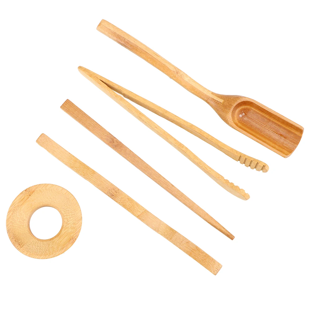 Набор посуды NICEYARD для чайной церемонии 5 шт./компл. деревянная чайная посуда