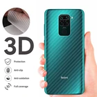 Задняя пленка из углеродного волокна для Xiaomi Redmi Note 10 9 8 Pro Max 9T 9A Mi 11 Ultra Lite Poco F3 M3 X3 Pro Nfc, матовая защитная пленка для экрана