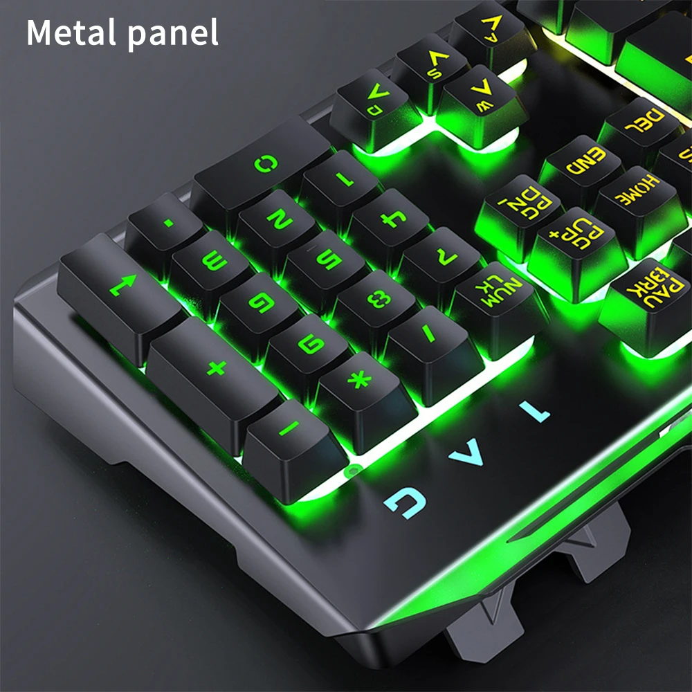 Механическая клавиатура KISSCASE V2 с 104 клавишами игровая для настольного компьютера