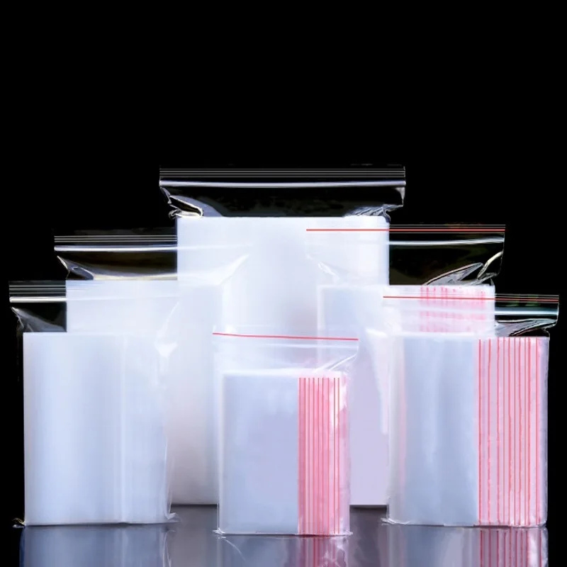 пакетики для упаковки зип пакеты пакет с замком на молнии прозрачные zip lock|Сумки