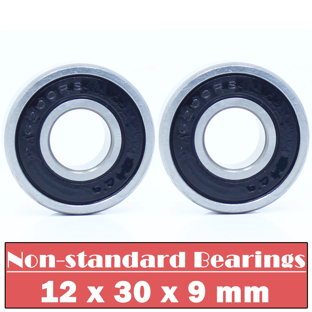12309 Non-standard Ball Bearings 12*30*9 mm ( 2 PCS ) Inner Diameter 12 mm Outer Diameter 30 mm Thickness 9 mm Bearing