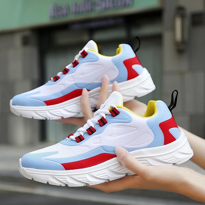 Fashion Women and Men Sneakers Light Breathable Running Shoes Outdoor Jogging Sport Shoes Comfortable Casual Couples Gym Shoes
