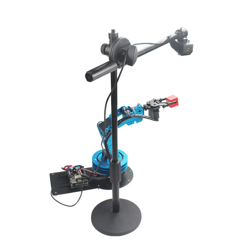 Bestellen 6DOF Robotic Arm Mechanische Arm Mit HD Kamera WiFi Control Für Python Raspberry Pi ArmPi Unfinished