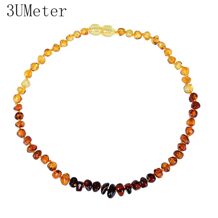 Яркая луна трансграничной продажи Натуральные балтийские Янтарное ожерелье для