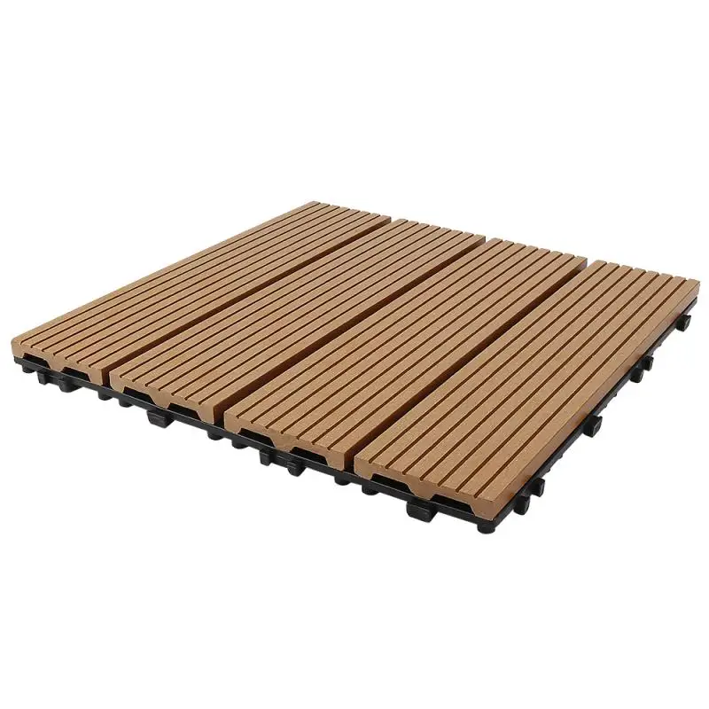 NEW Terrace Eco-friendly Board Floor Decking Outdoor Waterproof Garden Balcony Easy Fit Patio DIY Splicing Anti-Corrosion HWC | Дом и сад