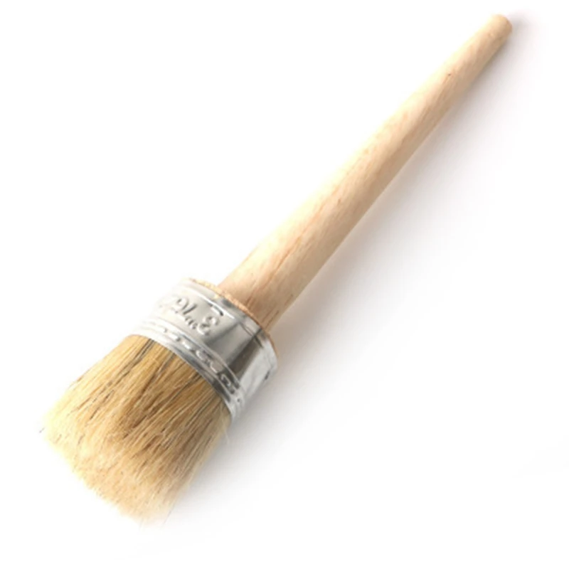 

Chalk Paint Wax Brush for Painting or Waxing Furniture, Home Decor Wood Large Brushes with Natural Bristles