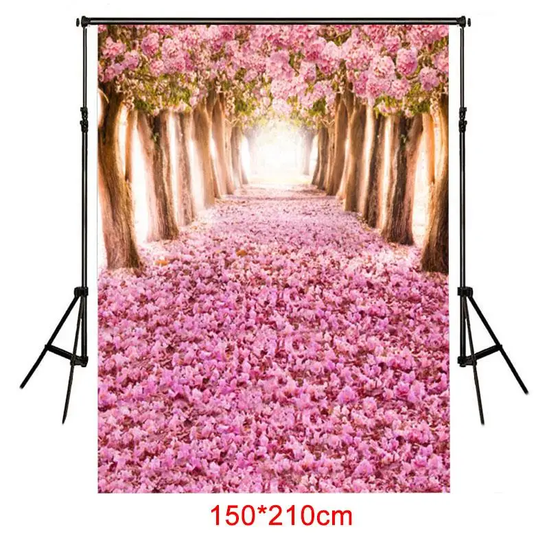 

Floral Photography Background Vinyl Cloth Photo Backdrop Studio Prop Party Decor 90*150cm/150*210cm