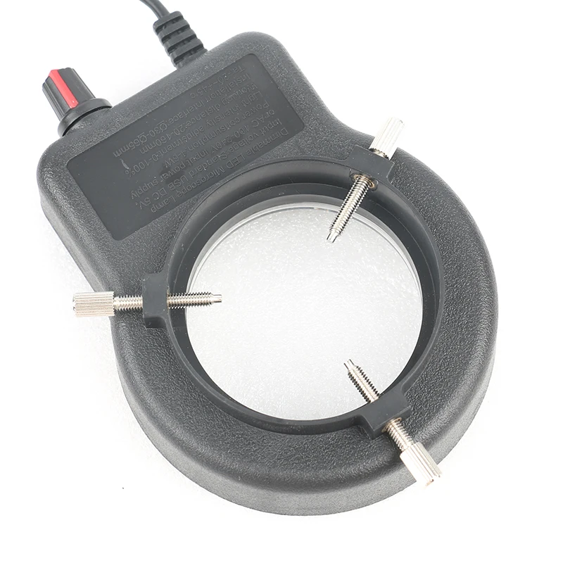 Adjustable 48 LED SMD USB Ring Light Illuminator Lamp For Industry Microscope Industrial Camera Magnifier 3W-5W 110V-220V | Инструменты