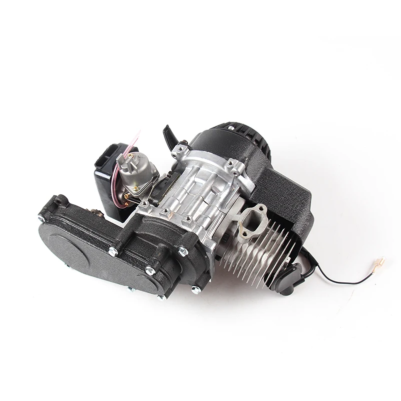 49cc /47cc Двигатель 2 тактный Электрический пусковой механизм с трансмиссией для
