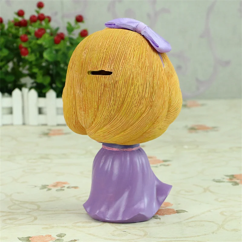 Копилка мультяшная принцесса виниловый Сейф для денег детей игрушки девочек