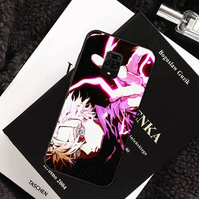 

Anime Jujutsu Kaisen Gojo Ryomen Phone Case For xiaomi redmi note 10 9 9s 8 8t 7 pro max mi note 10 lite pro funda
