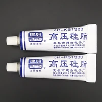 2pcslot high pressure silicone grease translucent tv insulation moisture rust rubber metal lubricating cream non curing