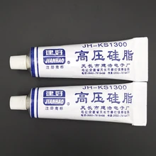 2pcs/Lot High Pressure Silicone Grease Translucent TV Insulation Moisture Rust Rubber Metal Lubricating Cream Non-Curing