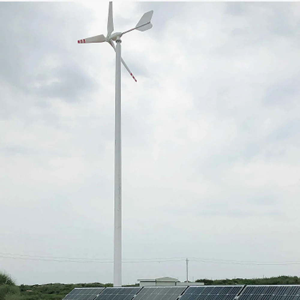 Горизонтальный ветряной генератор с 3 лезвиями 1500 Вт 2000 48 В 96 в ветряная мельница