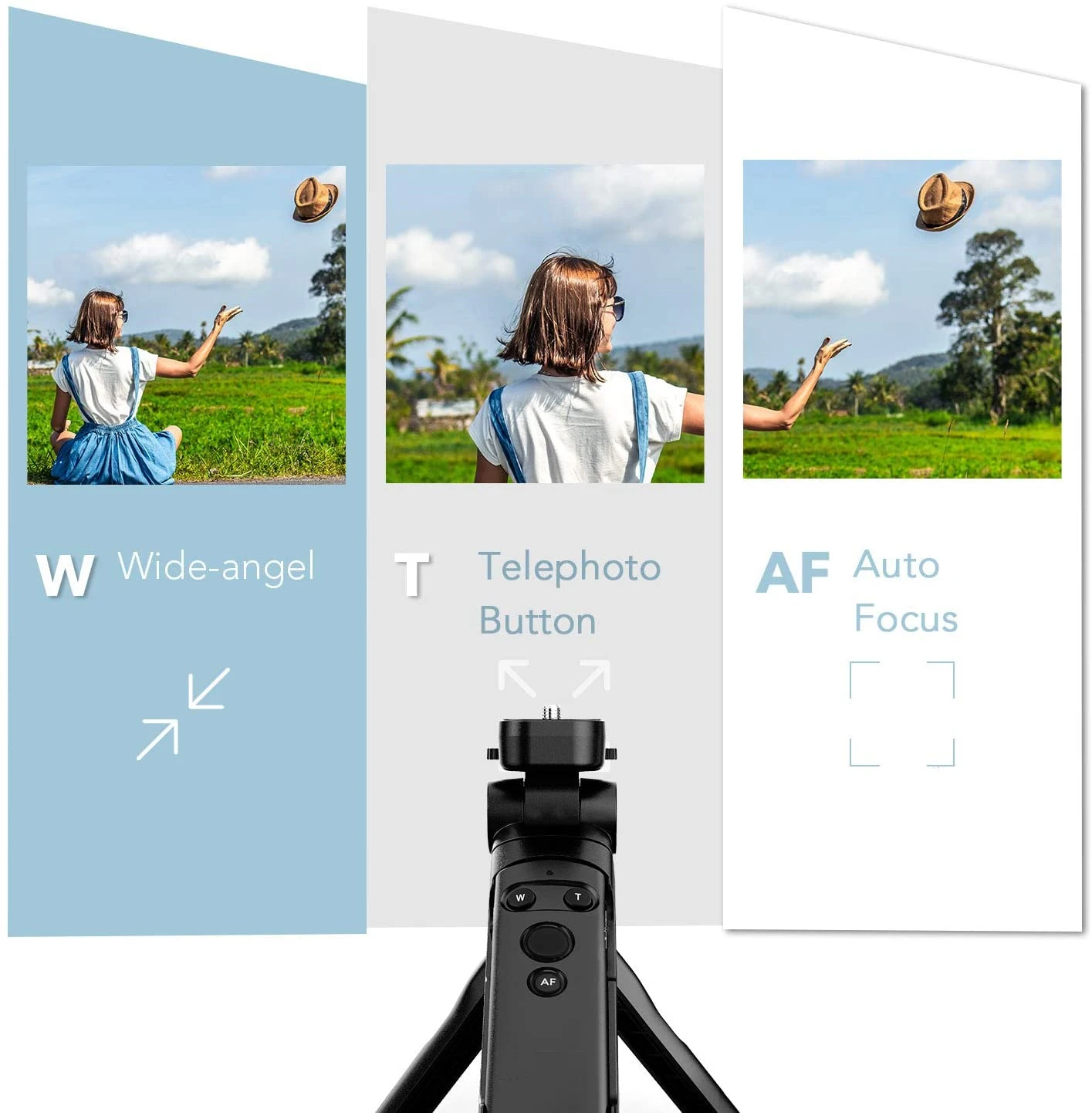 Беспроводной штатив с рукояткой и пультом дистанционного управления для Canon EOS R7