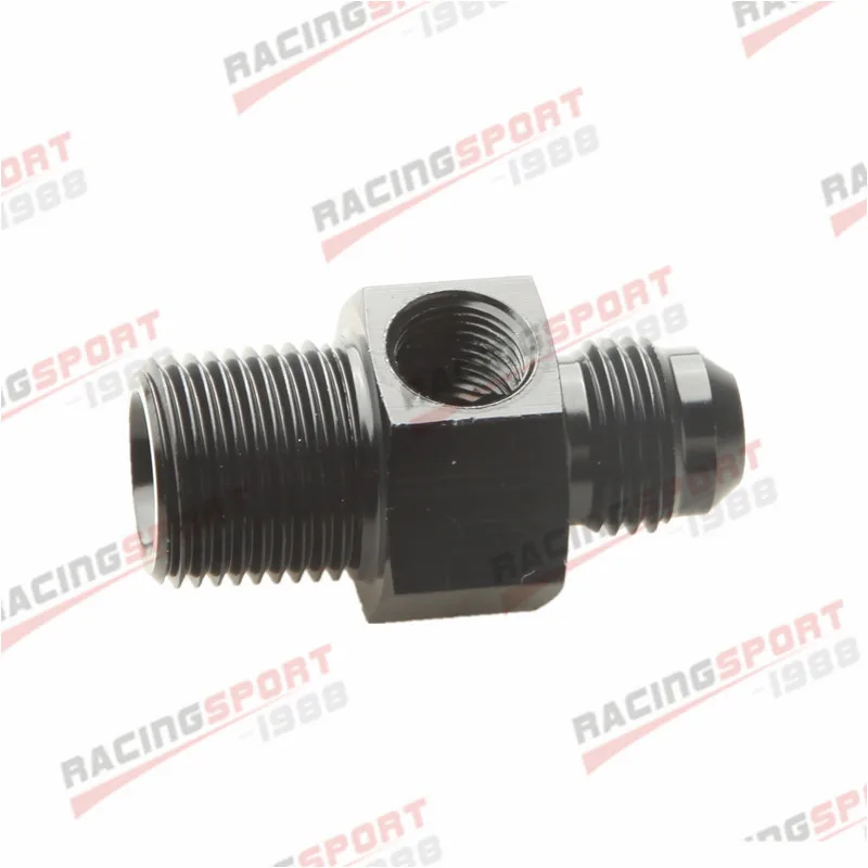  6AN Male To 3/8 &quotNPT с 1/8&quot NPT датчик порта адаптер топливного датчика