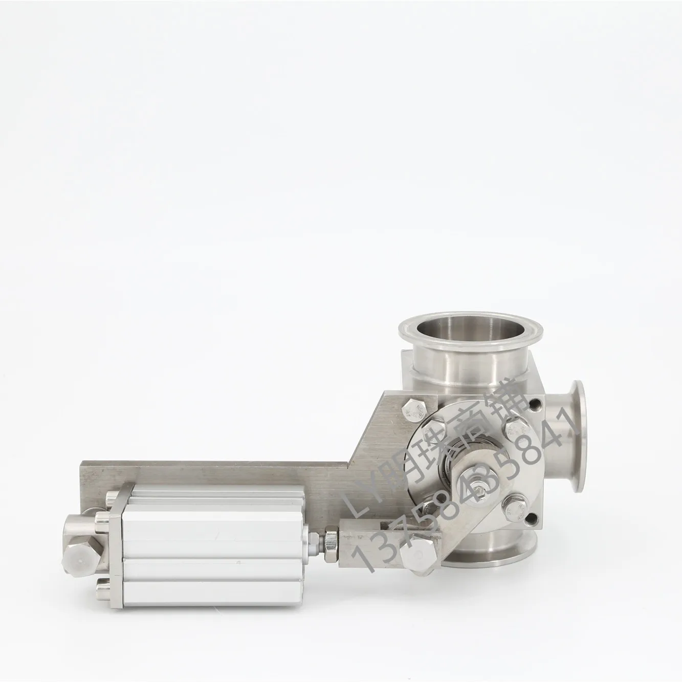 V&aacute;lvula rotativa, m&aacute;quina de llenado de t-juntion, pasta de llenado l&iacute;quida, v&aacute;lvula rotativa de acero inoxidable 304-2