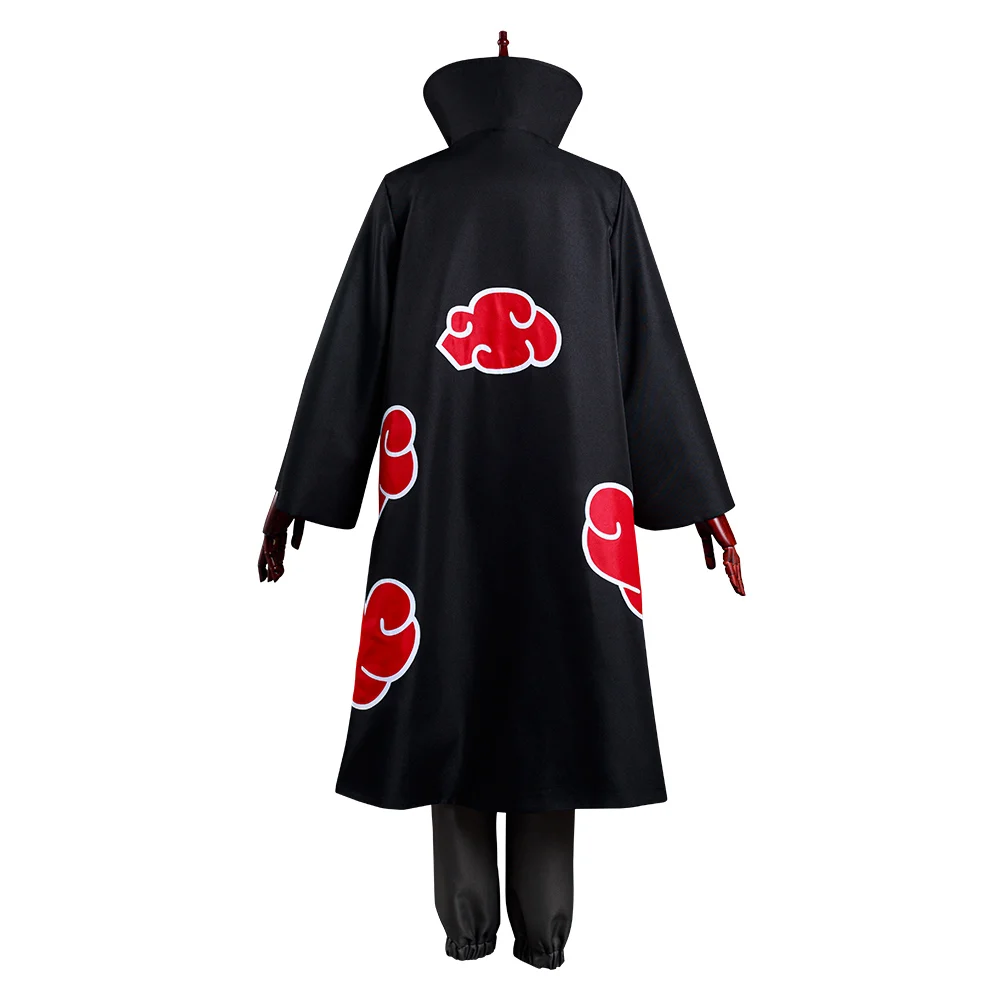Костюм для косплея Акацуки Учиха Итачи штаны топ наряды костюм на Хэллоуин