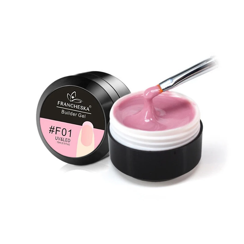 Francheska Камуфляжный гель быстро уф конструирующий Soak Off для наращивания ногтей