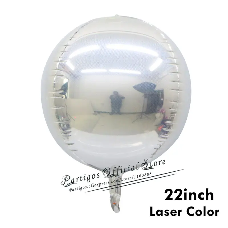 20pcs laser Dot 20 штук, 22 дюйма, 4D шары для дискотеки, металлические шары, Лазерная Фольга, воздушный шар, Свадебный декор, 80 s, 90 s, Ретро стиль, популярные вечерние шары, декор в стиле рок-н-ролл - Цвет: 20pcs laser Dot