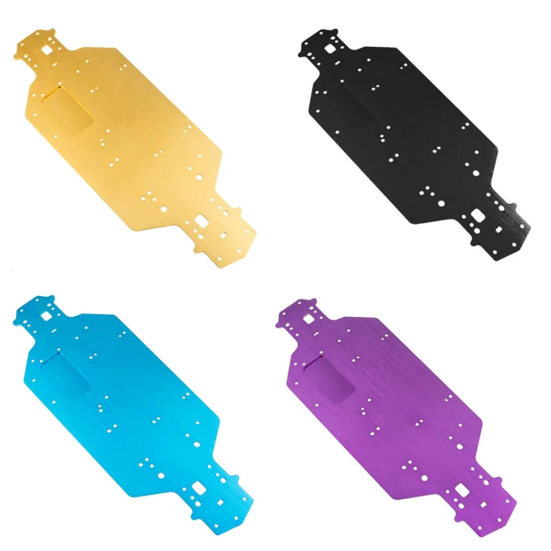 

For HSP 03001 03602 Aluminum Alloy Metal Chassis 3MM Thickness 1/10 Upgrade Parts For Flying Fish 94103 94123