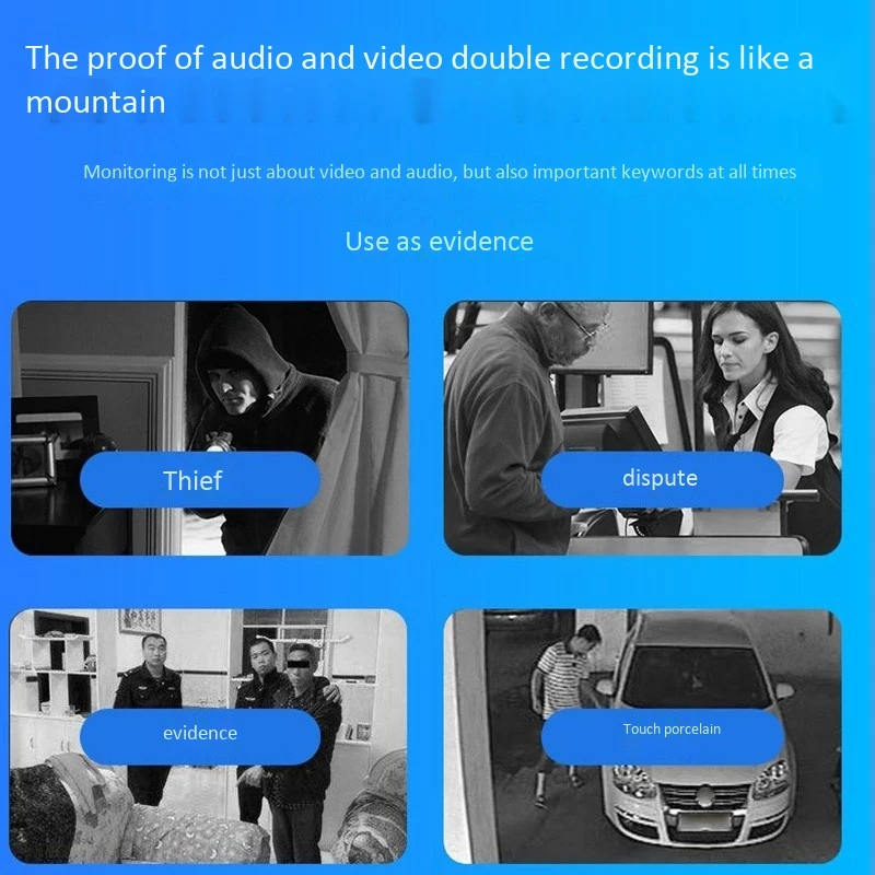 

Wireless WiFi Network Monitoring Camera Mobile Phone Remote Home Camera Day and Night Full Color Double Lights