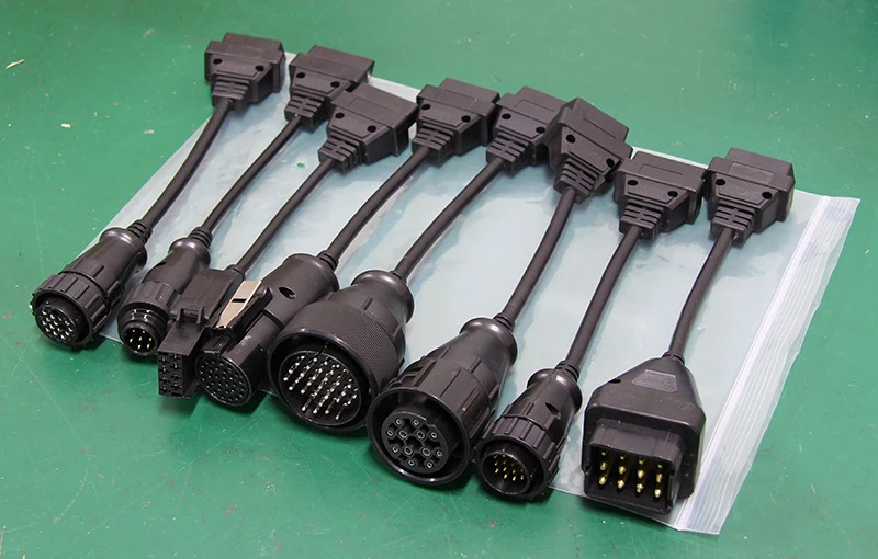 Полный комплект 8 шт. автомобильных кабелей кабели для грузовиков CDP ds150E vd tcs cdp pro