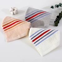34x34cm 100 cotton classic striped face towel home soft water absorbent adult wash cloth