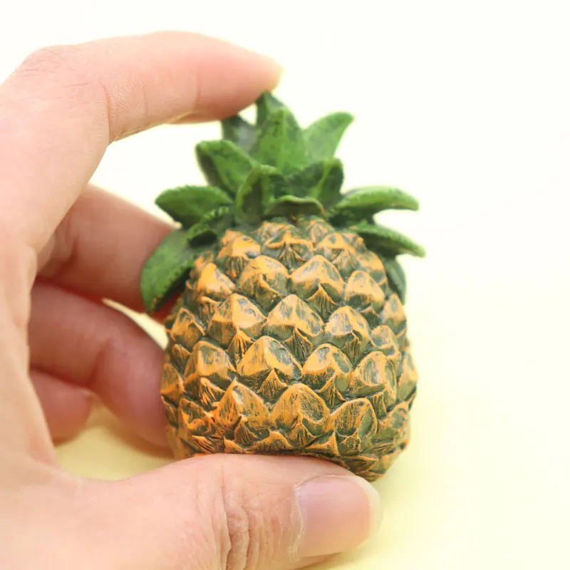 Магнит на холодильник фрукты ананас дети как желтые художественные изделия resion