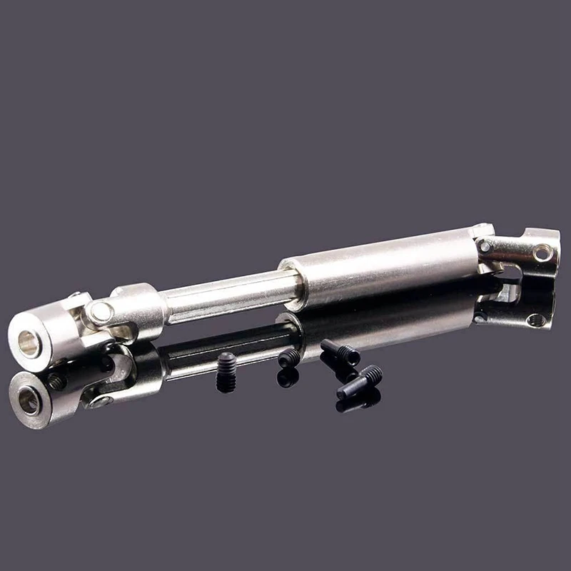 

4Pcs Scx10 Steel Universal Drive Shaft with Cvd 110-155mm with Metal Drive Joint Shaft CVD RC Upgrade Parts 90115mm