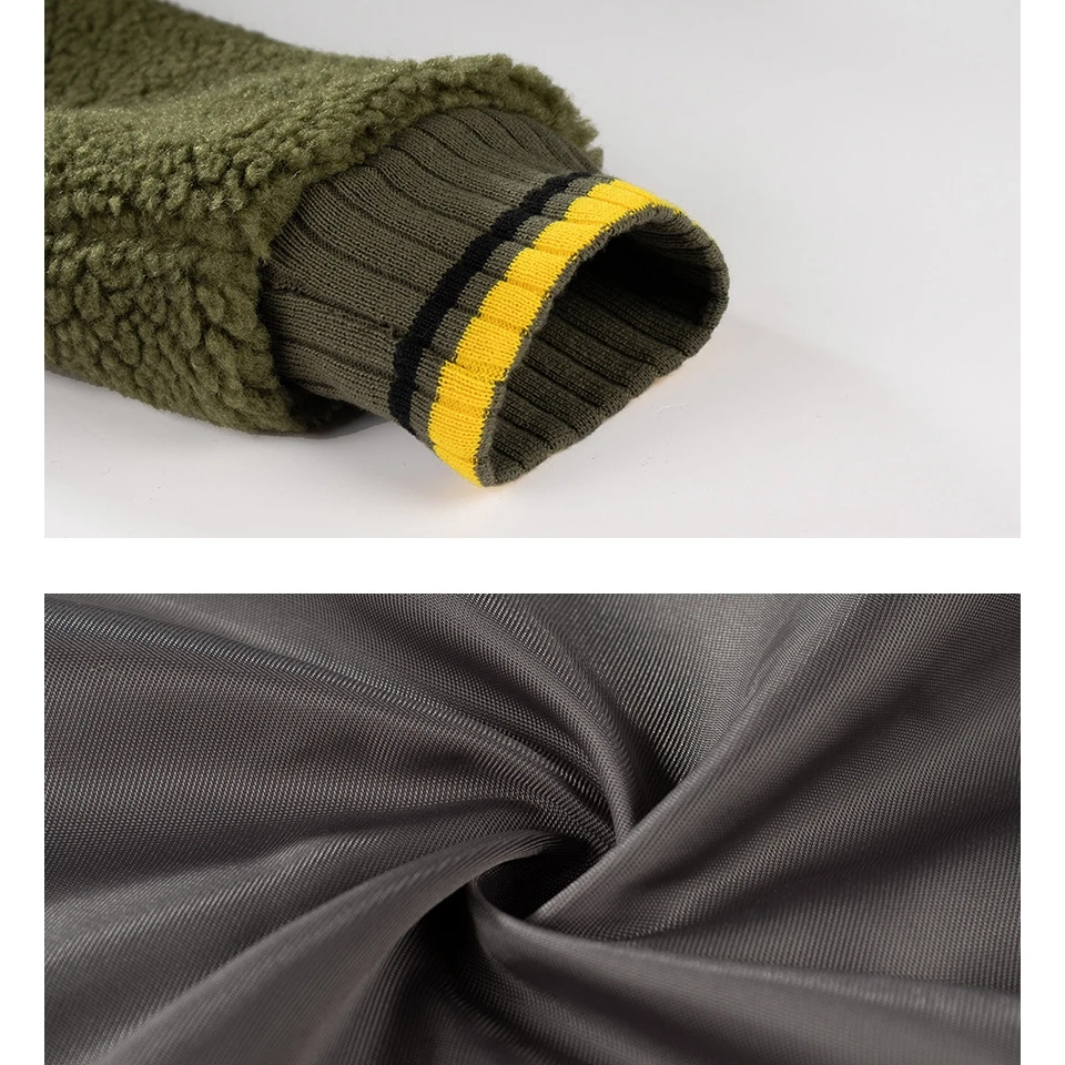 Мужская плюшевая куртка с капюшоном дизайнерская одежда в стиле хип-хоп