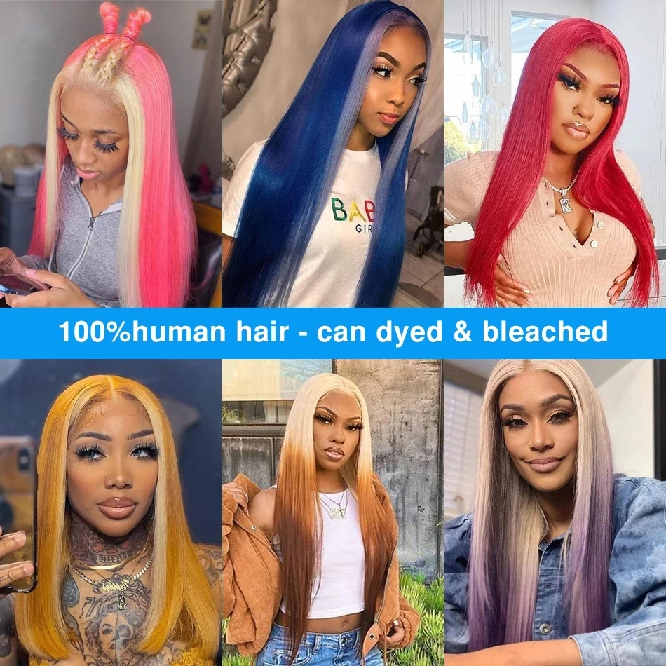 

A&R 28 30 inch Straight Hair Bundles 100% Human Hair Extension Brazilian Hair Weave Bundles Color 613 For Black Woman Remy