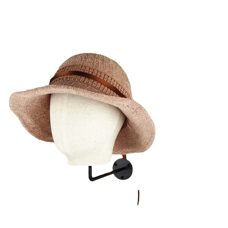

1 Piece Fabric Wall Hanging Model Mannequin Head For Wigs And Hat Display