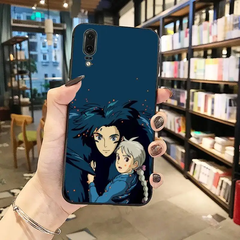 

Anime Howl's Moving Castle Phone Case For Huawei honor Mate P 10 20 30 40 Pro 10i 9 10 20 8 x Lite