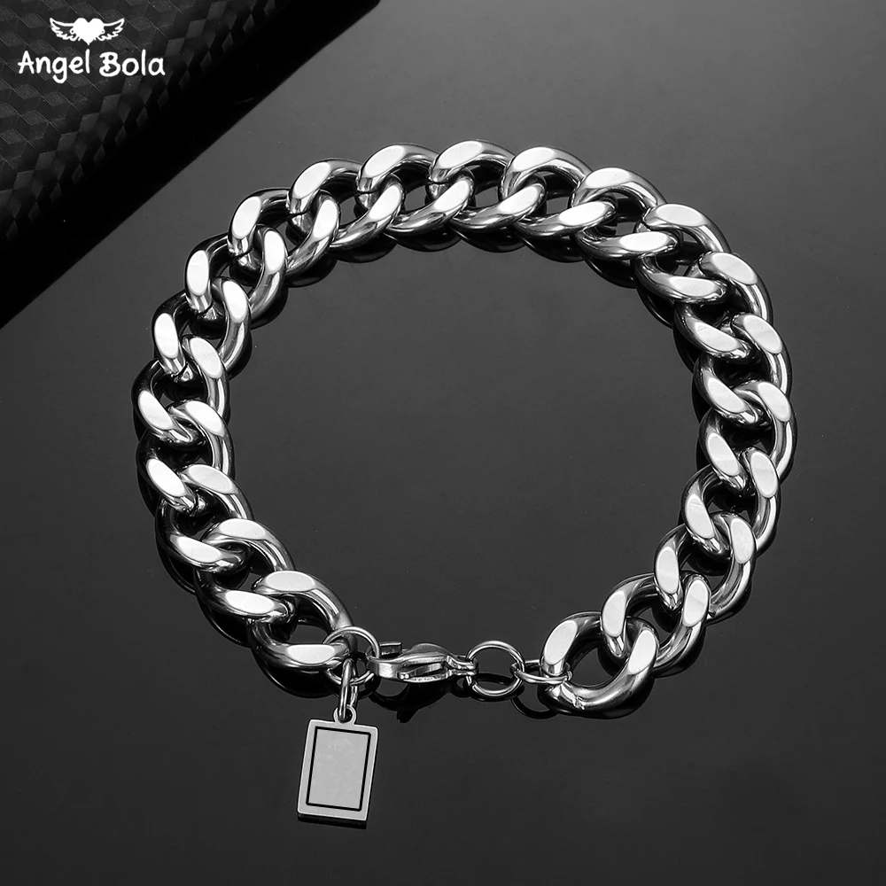 11 мм мужской браслет из нержавеющей стали Будда Браслеты с талисманы Мужские